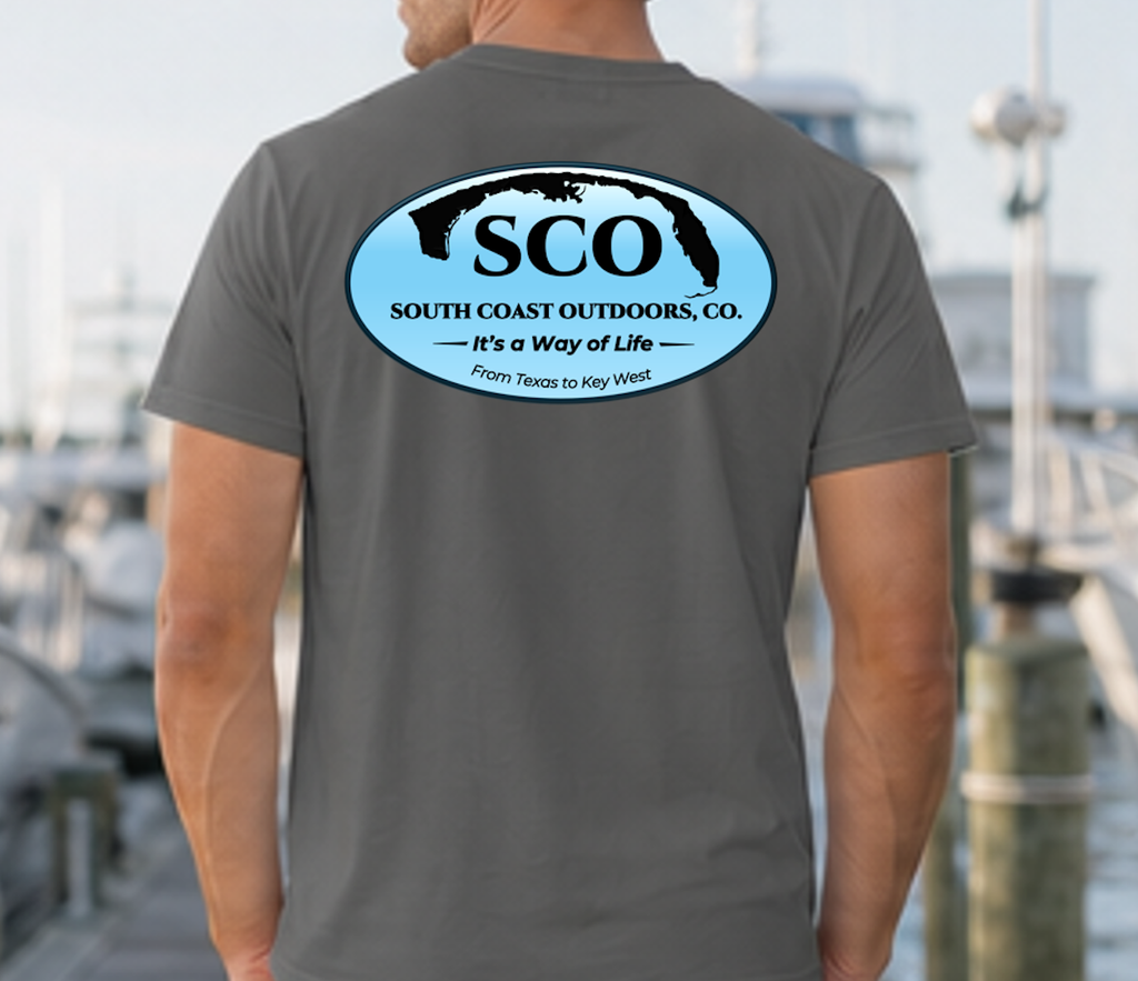 Graphite logo graphic t-shirt with SCO back emblem print