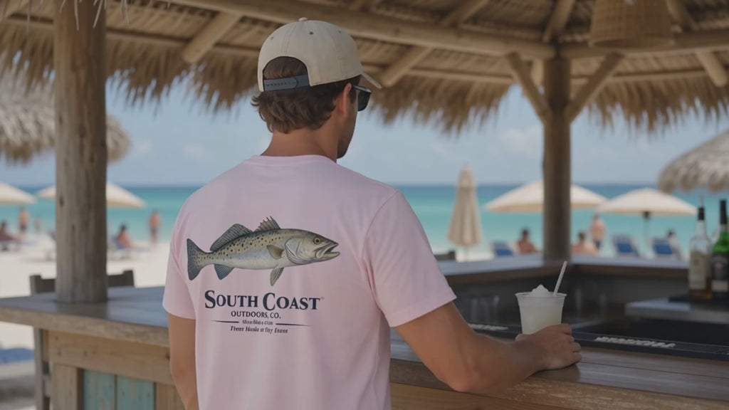 Speckled Trout Gulf Coast Fishing T-Shirt – Speckled Sea Trout SC2200